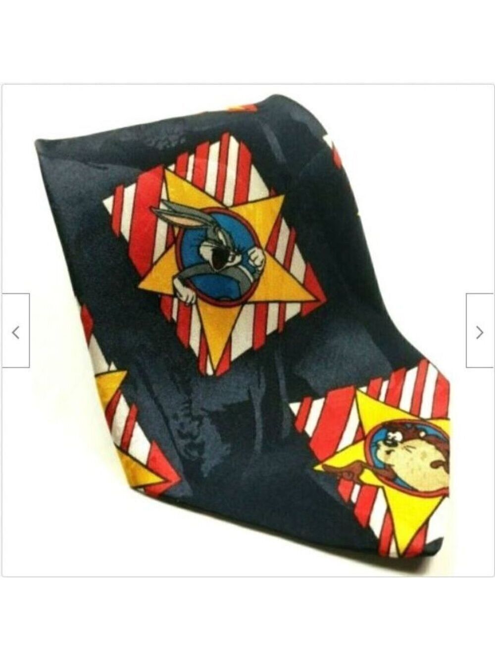 Looney Tunes Bugs Bunny Taz Marvin Martian Tie